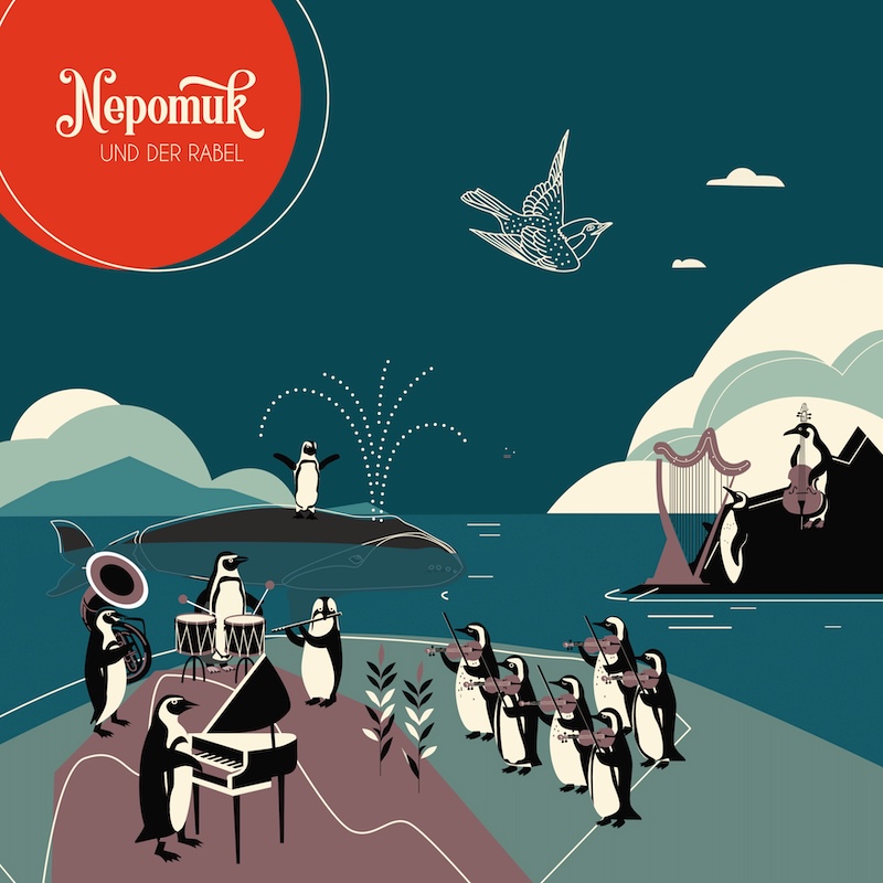 Nepomuk & der Rabel – Die Pinguininsel Cover web